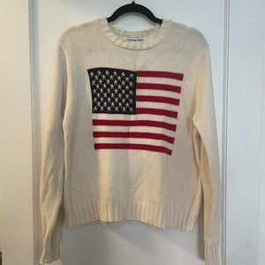 American flag knit sweater - Cambridge Spirit size L